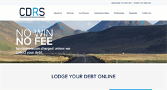 Desktop Screenshot of debtrecovery.com.au